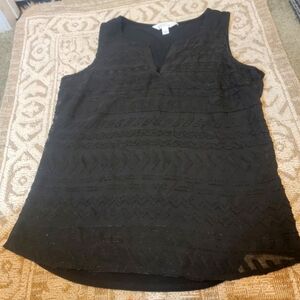 Market & Spruce Geometric‎ Embellished Sleeveless Top
